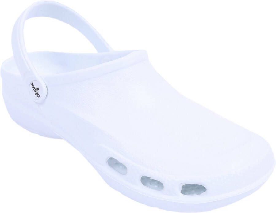 PRODUKT Witte medische sanitaire klompen crocs LEMIGO