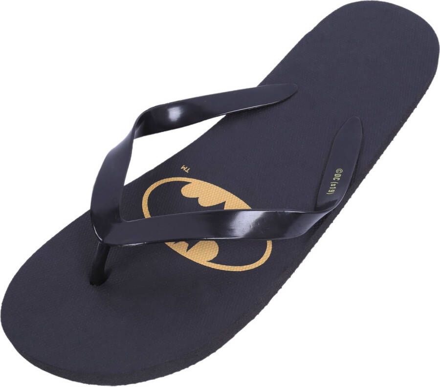 PRODUKT Zwarte teenslippers BATMAN DC COMICS