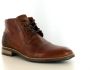 PS Poelman leren veterschoenen cognac - Thumbnail 2