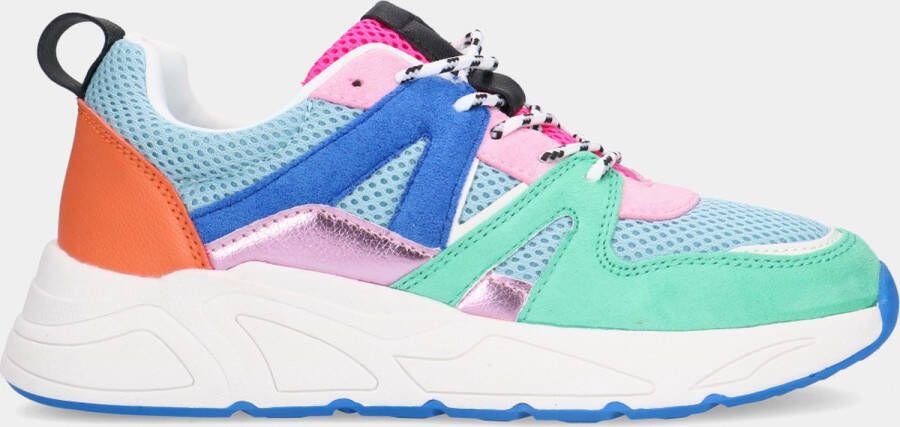 PS Poelman POSH by Poelman Blue Multicolor dames sneakers