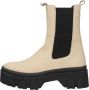 PS Poelman PS. POELMAN Chelsea boots Enkellaarsjes Hak beige - Thumbnail 1