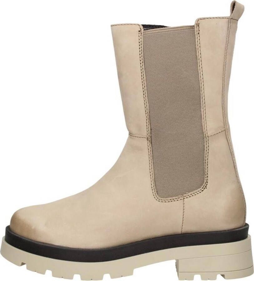 PS Poelman PS. POELMAN Chelsea boots Enkellaarsjes Hak taupe