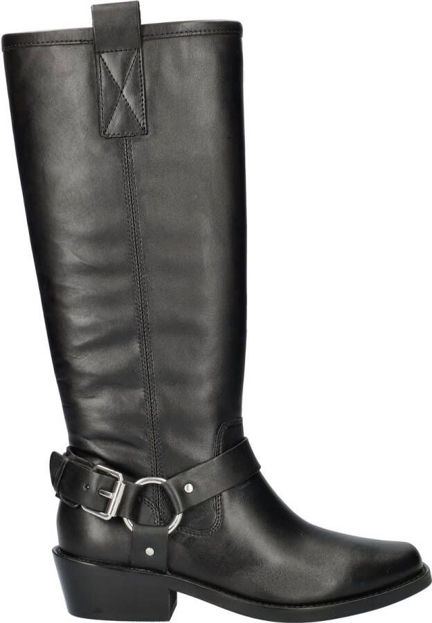 PS Poelman Sidonia dames bikerboot Zwart