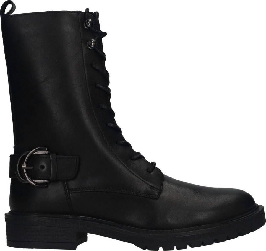 PS Poelman Veterboot Vrouwen Zwart