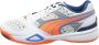 PUMA Agilio Sportschoenen Vrouwen wit oranje blauw - Thumbnail 1