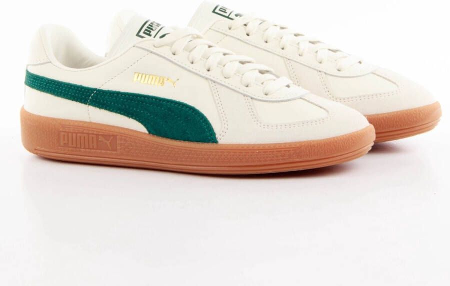 Puma Witte Army Trainer Sneakers met Donkere Details White Heren - Foto 1