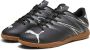 Puma Attacanto IT Jr zaalsportschoenen zwart zilver - Thumbnail 1