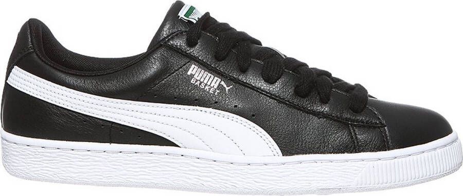 Puma white hot sale basket sneakers