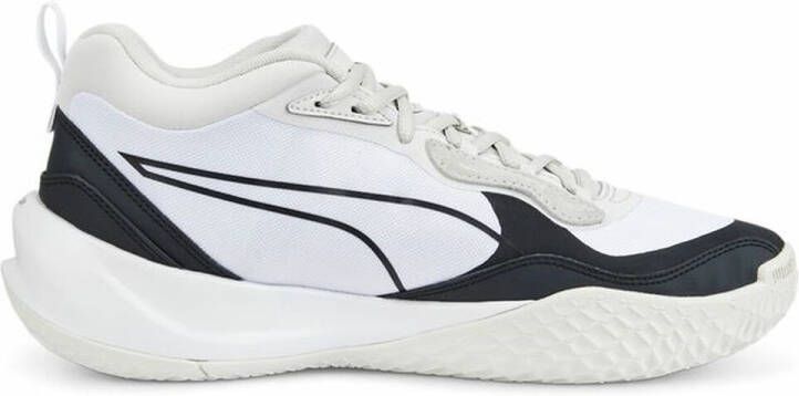 PUMA Basketbalschoenen voor Volwassenen Playmaker Pro Wit Uniseks