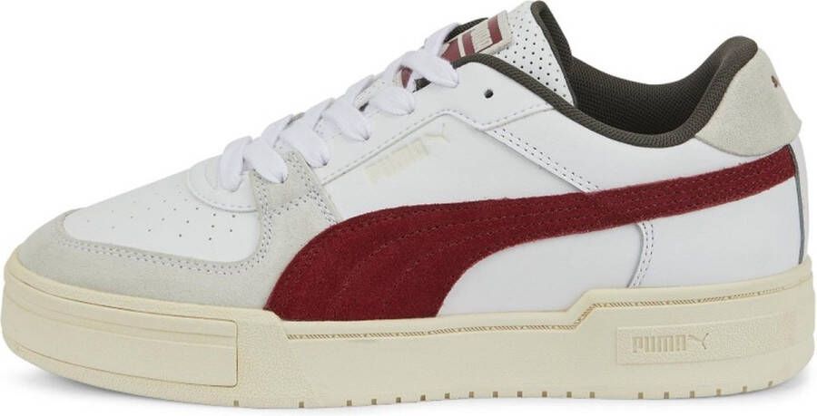 Puma Ca Pro Ivy League Fashion sneakers Schoenen white intense red whisper white maat: 42 beschikbare maaten:42