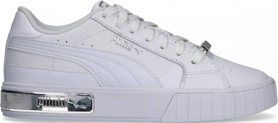 PUMA Cali Star Metallic Wn's Lage sneakers Leren Sneaker Dames Wit