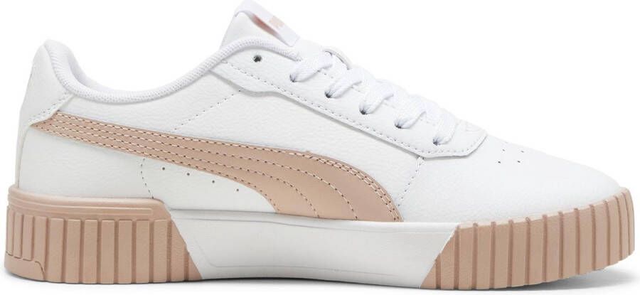 PUMA Carina 2.0 Dames Sneakers White-Rose Quartz- Gold