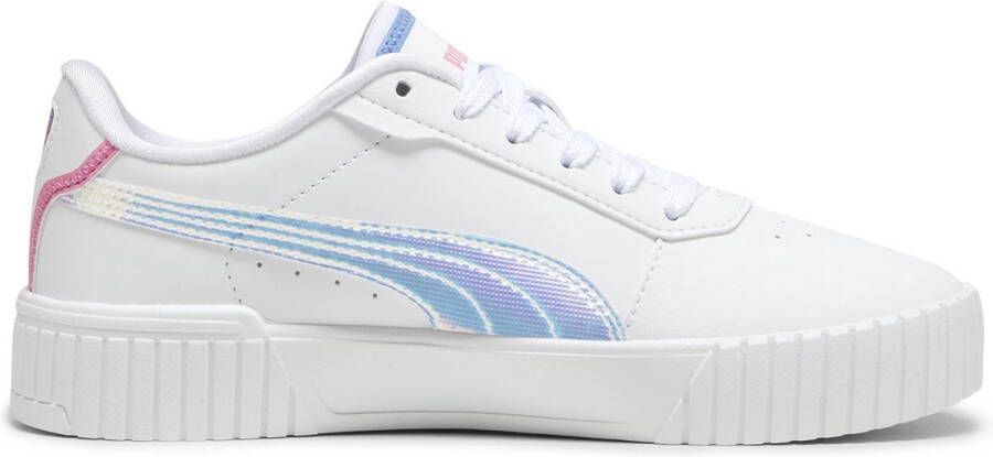 PUMA Carina 2.0 Deep Dive Jr FALSE Sneakers White-Blue Skies-Fast Pink