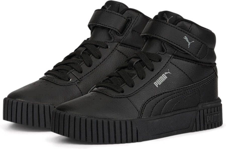 Puma Carina 2.0 Mid sneakers zwart Imitatieleer Effen 32 5