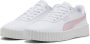 PUMA Carina 3.0 Blurry Dreams Jr Sneakers White-Rose Mauve-Cool Weather - Thumbnail 2