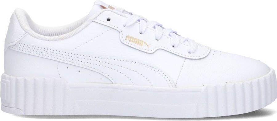 Puma Witte stijlvolle sneakers voor dames White Dames