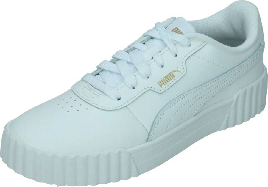 PUMA Carina 3.0 Dames Sneakers White- Gold