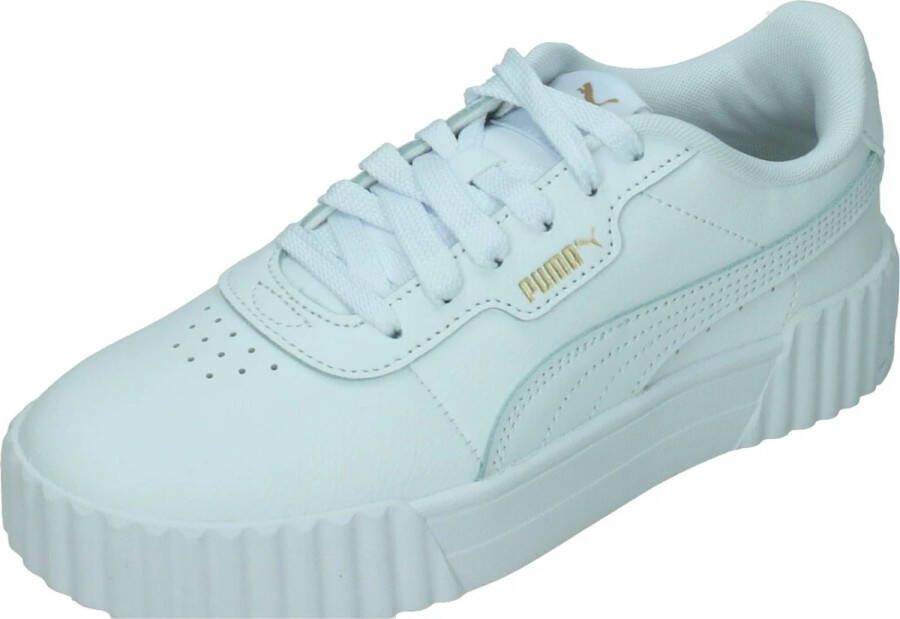 PUMA Carina 3.0 Jr. sneaker leren schoenen 401476 01 wit