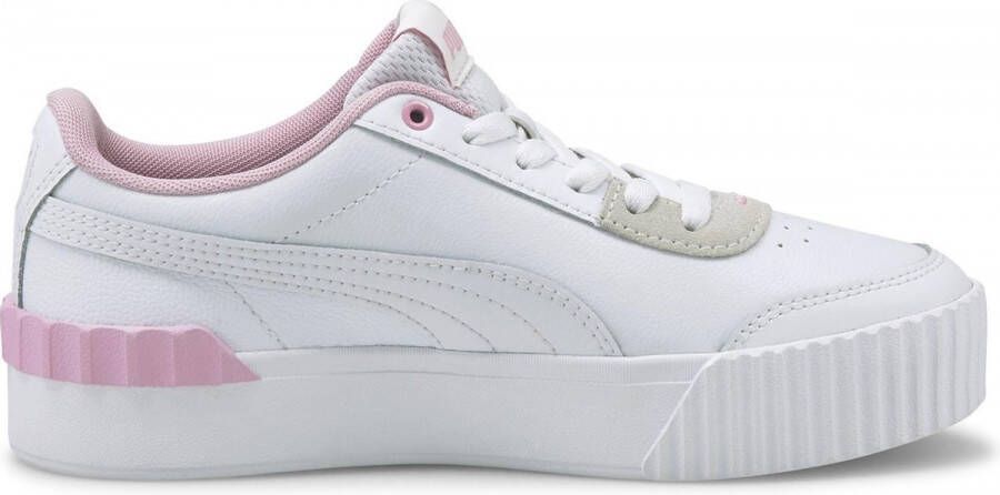 PUMA Carina Lift Dames Sneakers White Glowing Pink