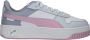 PUMA Carina Street Dames Sneakers White-Grape Mist- Silver - Thumbnail 2