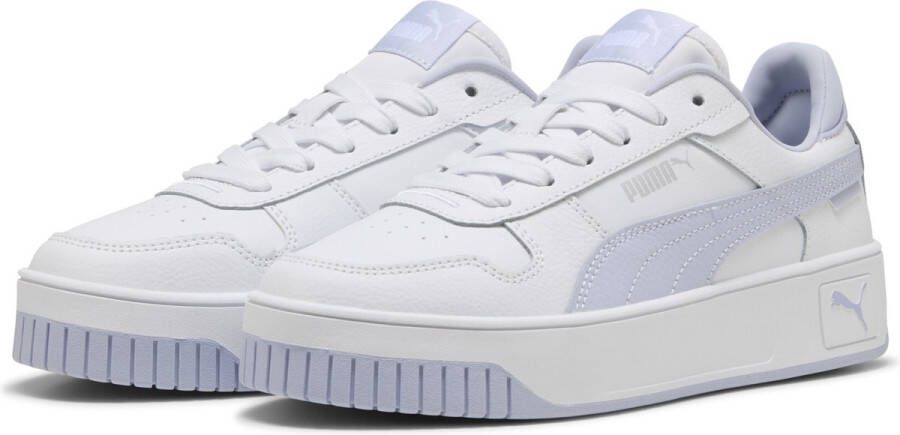 PUMA Carina Street Jr Meisjes Sneakers White-Cool Weather