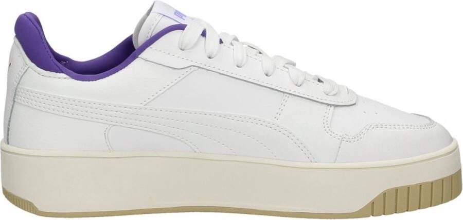 PUMA Carina Street Sportschoen Dames Wit blauw - Foto 1