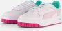 Puma Carina Street Jr sneakers wit roze groen - Thumbnail 2