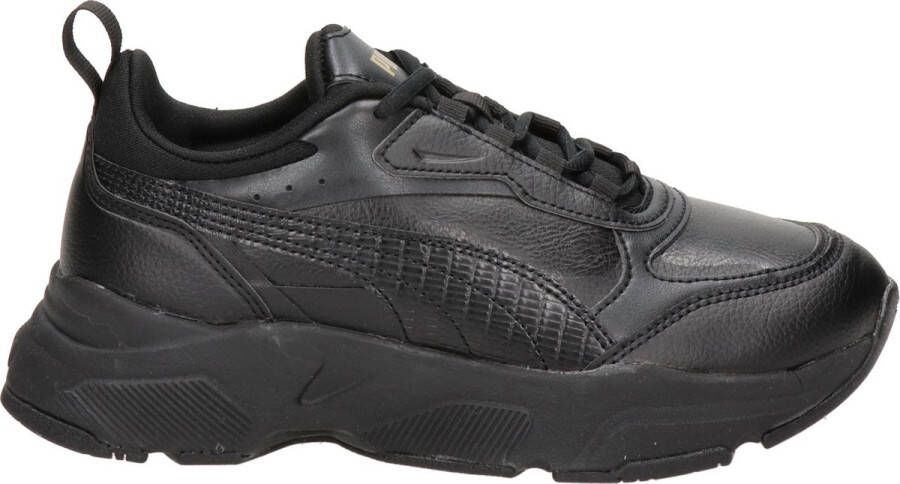 Puma Zwarte Veterschoenen voor Vrouwen Black Dames