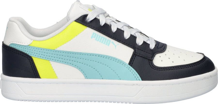 PUMA Caven 2.0 Block jongens sneaker Blauw multi