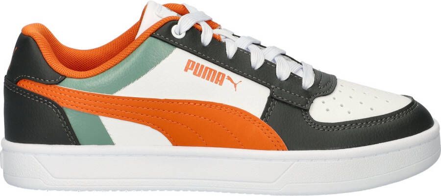 PUMA Caven 2.0 Block jongens sneaker Donkergroen