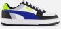 Puma Caven 2.0 Block 2.0 Block sneakers wit blauw groen Jongens Meisjes Imitatieleer 38 - Thumbnail 2