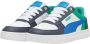 Puma Caven 2.0 Block sneakers wit-kobaltblauw-grijs Imitatieleer 35.5 - Thumbnail 2