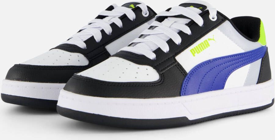 Puma Caven 2.0 Block 2.0 Block sneakers wit blauw groen Jongens Meisjes Imitatieleer 37 - Foto 2