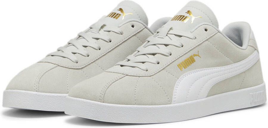 PUMA Club II Unisex Sneakers Glacial Gray- White- Gold