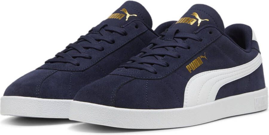 PUMA Club II Unisex Sneakers Navy- White- Gold