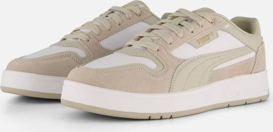 PUMA Court Classic Street SD Sneakers Laag Beige