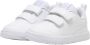 Puma Courtflex V3 V Inf sneakers wit zilver - Thumbnail 2