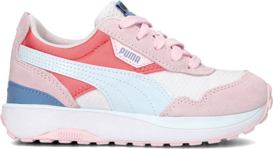 Puma Cruise Rider Peony sneakers roze koraalrood wit Meisjes Mesh Meerkleurig 29 - Foto 2