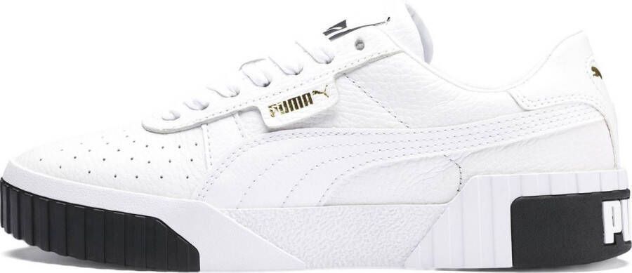 PUMA Cali Wn's Lage sneakers Leren Sneaker Dames Wit