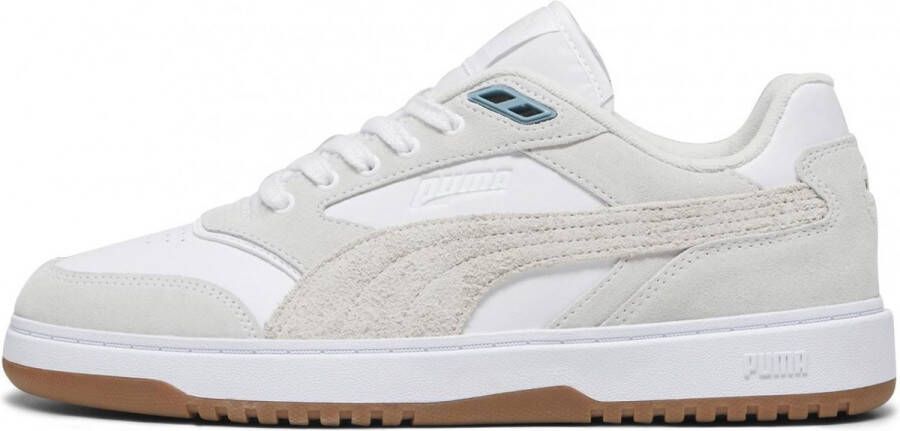 Puma Witte Sneakers met EVA Tussenzool en Rubberen Zool White