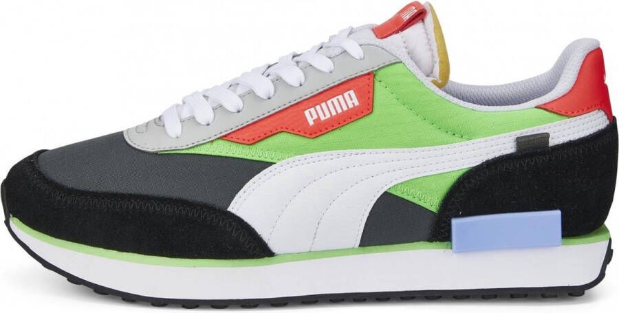 Puma Unisex Synthetische Sneakers met Rubberen Zool Grijs Unisex