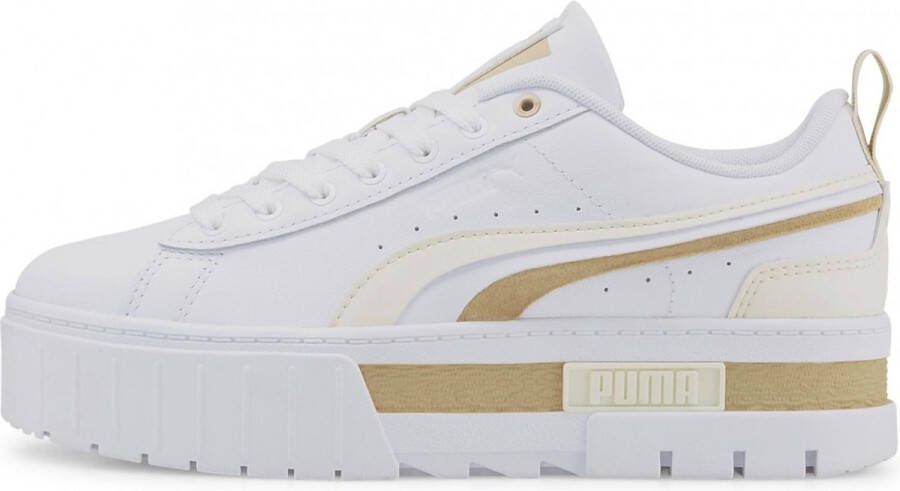 Puma Mayze Fs Interest Wns Trendy Sneakers Dames white pristine maat: 37.5 beschikbare maaten:37.5