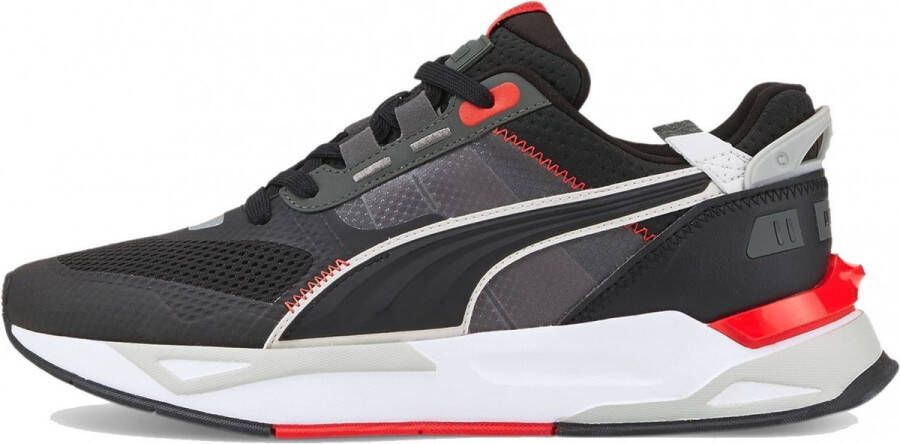 Puma Zwarte Sneakers Sportieve Stijl Black Heren