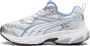 Puma Morphic sneakers wit lichtblauw zilver Mesh Meerkleurig 35.5 - Thumbnail 9