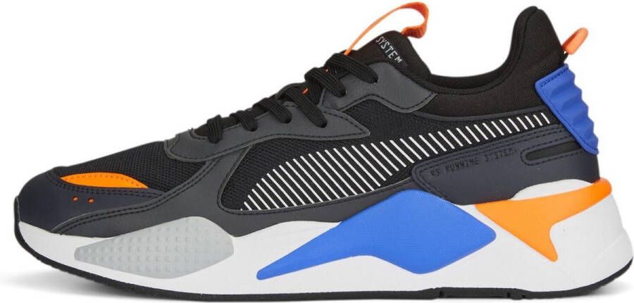 Puma Geek Zwart Sterk Grijs Lage Sneaker Multicolor Heren