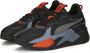 Puma Geek Zwart Sterk Grijs Lage Sneaker Multicolor Heren - Thumbnail 1