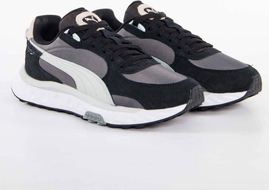 Puma Wild Rider Heren Schoenen Black Synthetisch Leer Foot Locker