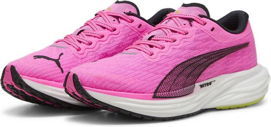 PUMA Deviate Nitro 2 Hardloopschoenen Roze 1 2 Vrouw