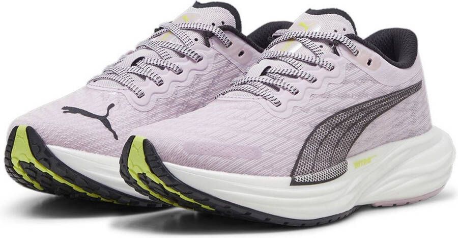 PUMA Deviate Nitro 2 Radiant Run Hardloopschoenen Wit 1 2 Vrouw