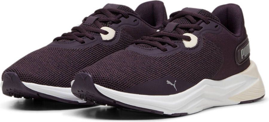 PUMA Disperse XT 3 Knit Unisex Sportschoenen Midnight Plum-Rosebay- White